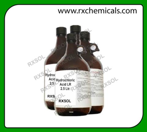 Hydrochloric Acid  LR 2.5 Pkg