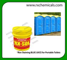 Non Staining BLUE JUICE for Portable Toilets
